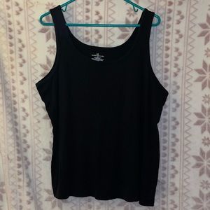Bobbi Brooks Black Tank Top 3X